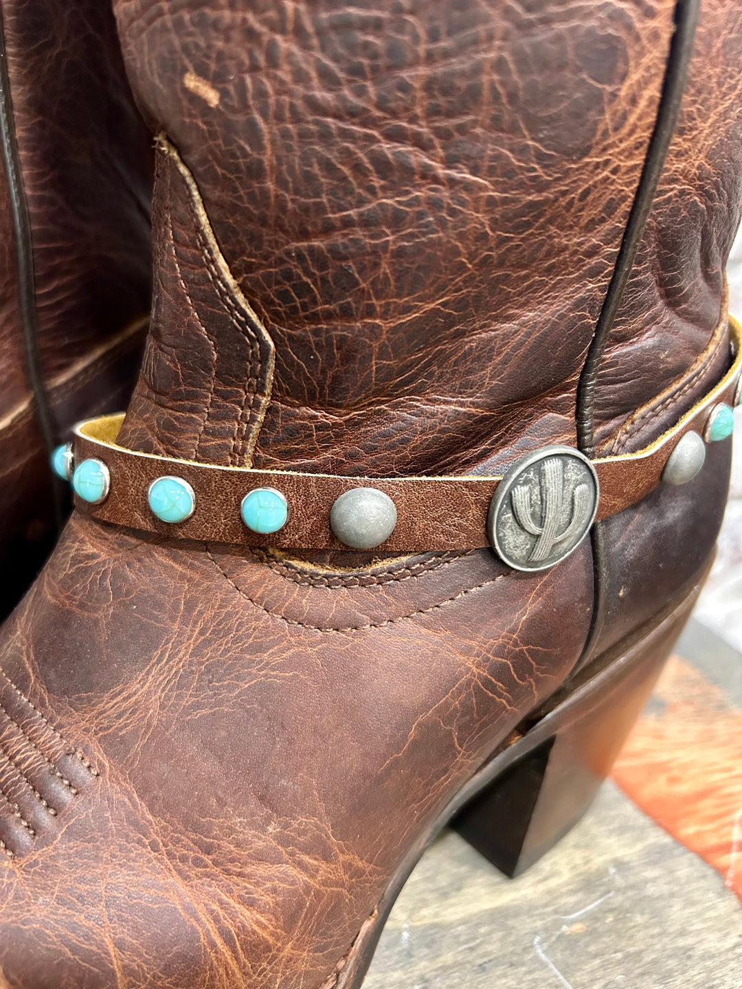 Leather Boot Jewelry