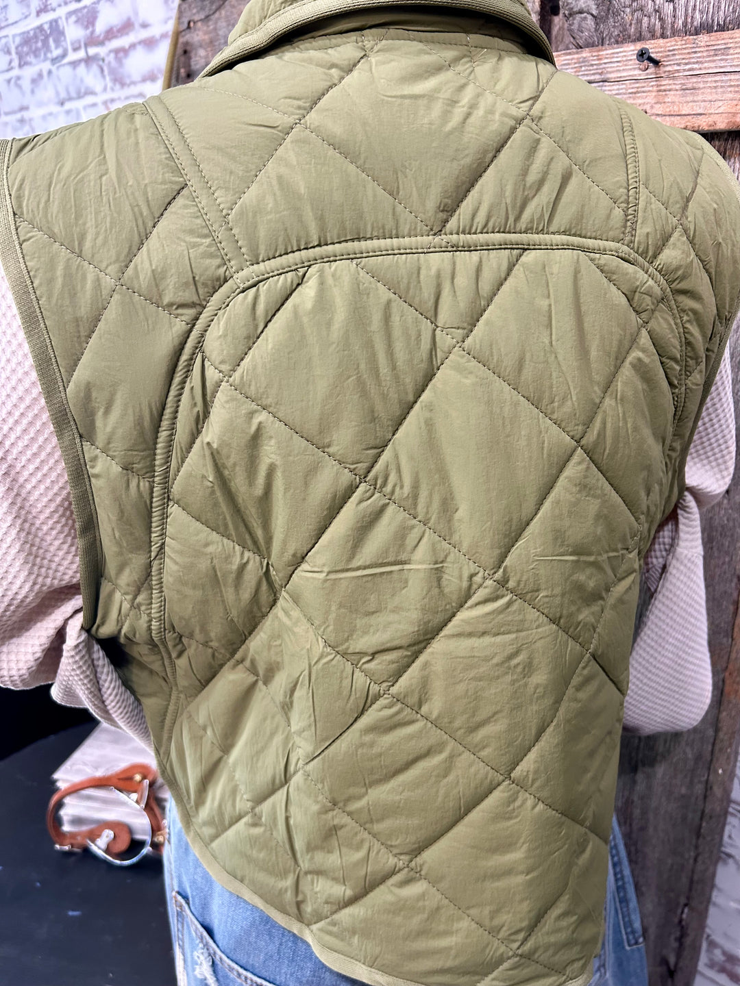 In The Fog Quilted Vest