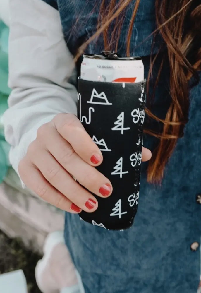 Cattle Brand Slim Tall Coozie