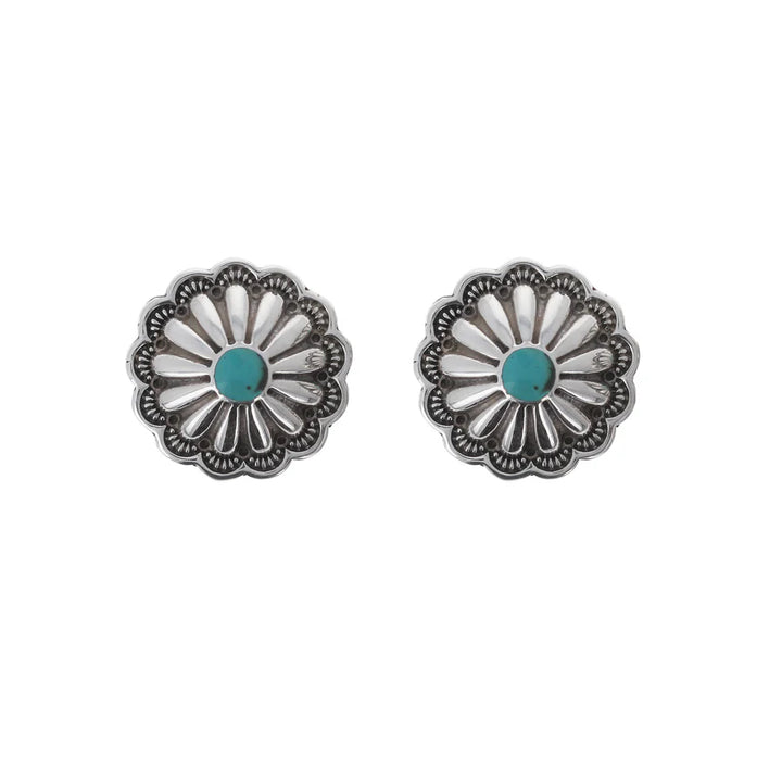 Southwest Turquoise Concho Studs