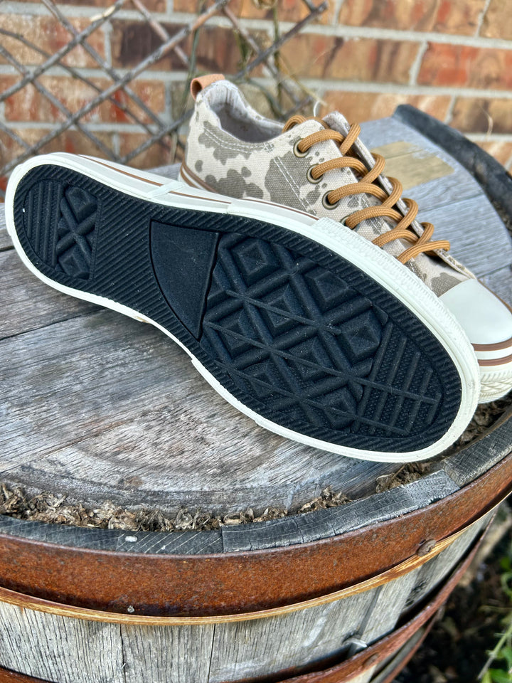 Cowprint canvas Sneakers