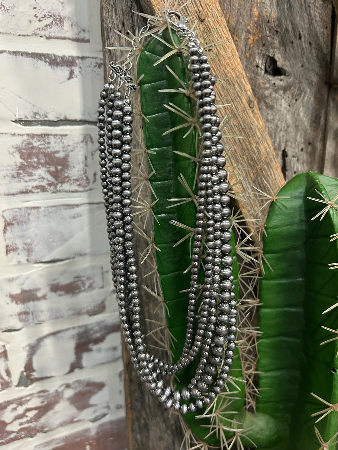 8 Layer Navajo Pearl Style Necklace