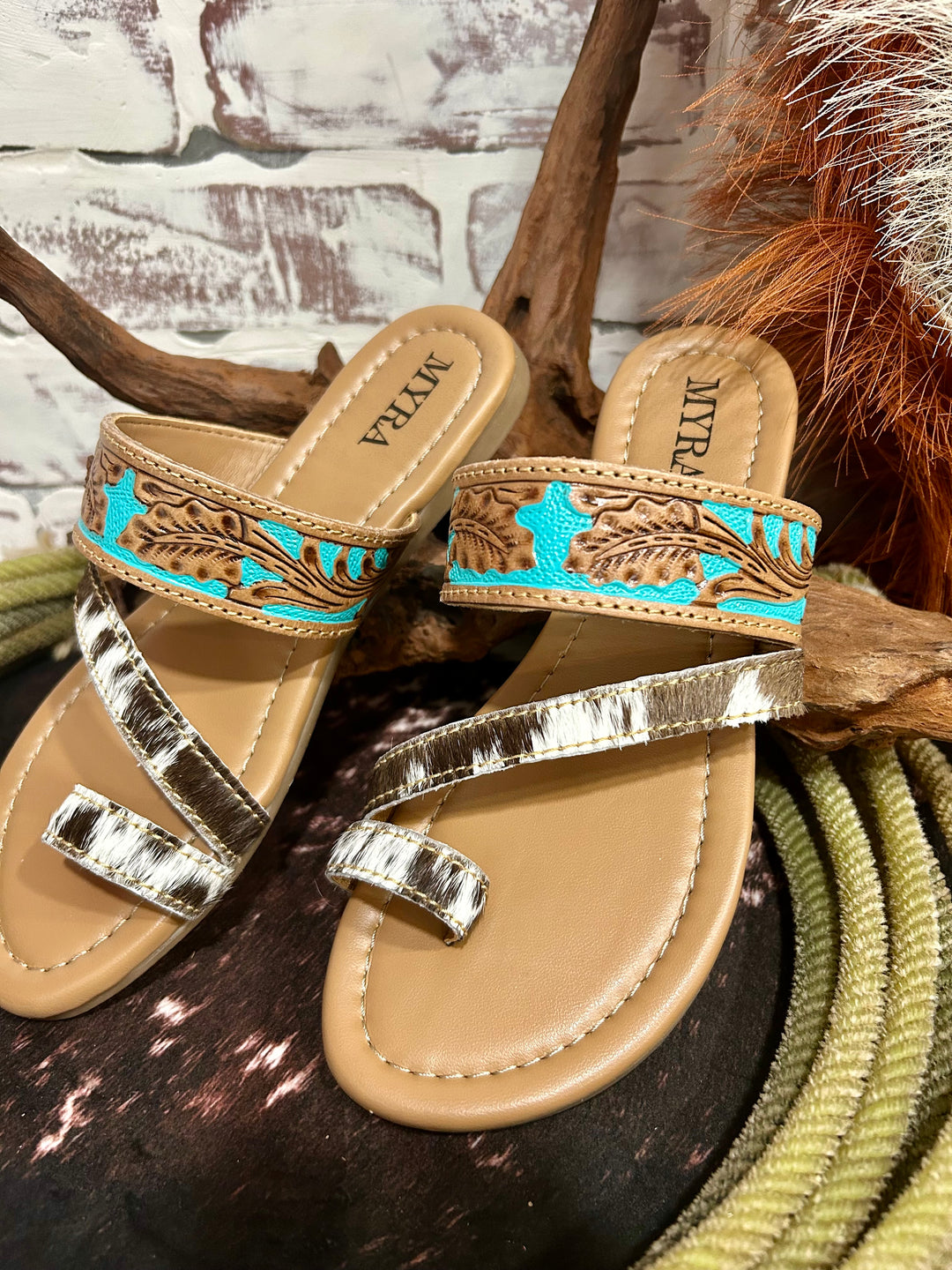 Turquoise Trails Sandals