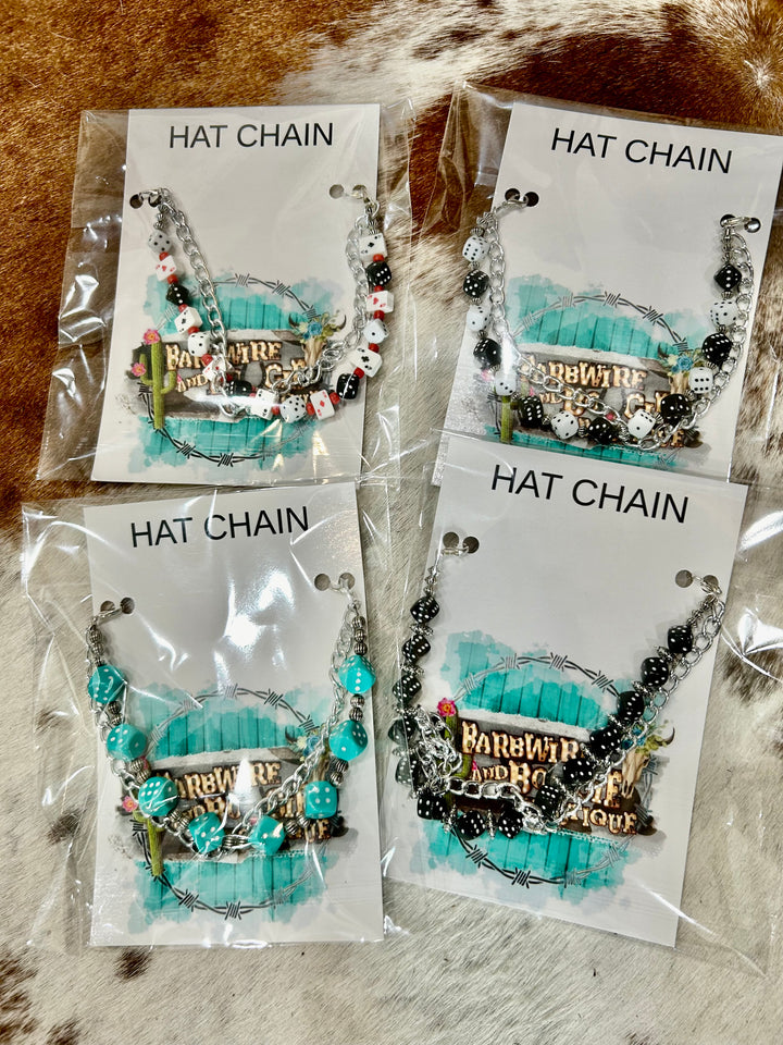 Double Chain Trucker Hat Charms