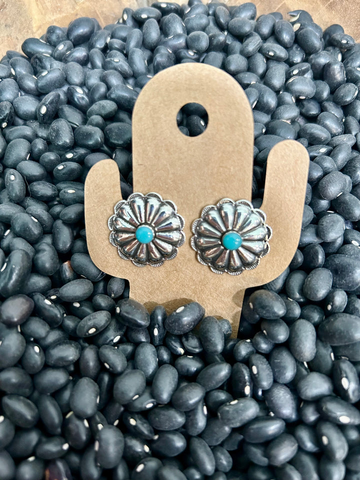 Southwest Turquoise Concho Studs