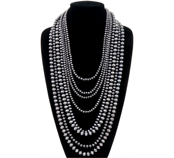 8 Layer Navajo Pearl Style Necklace