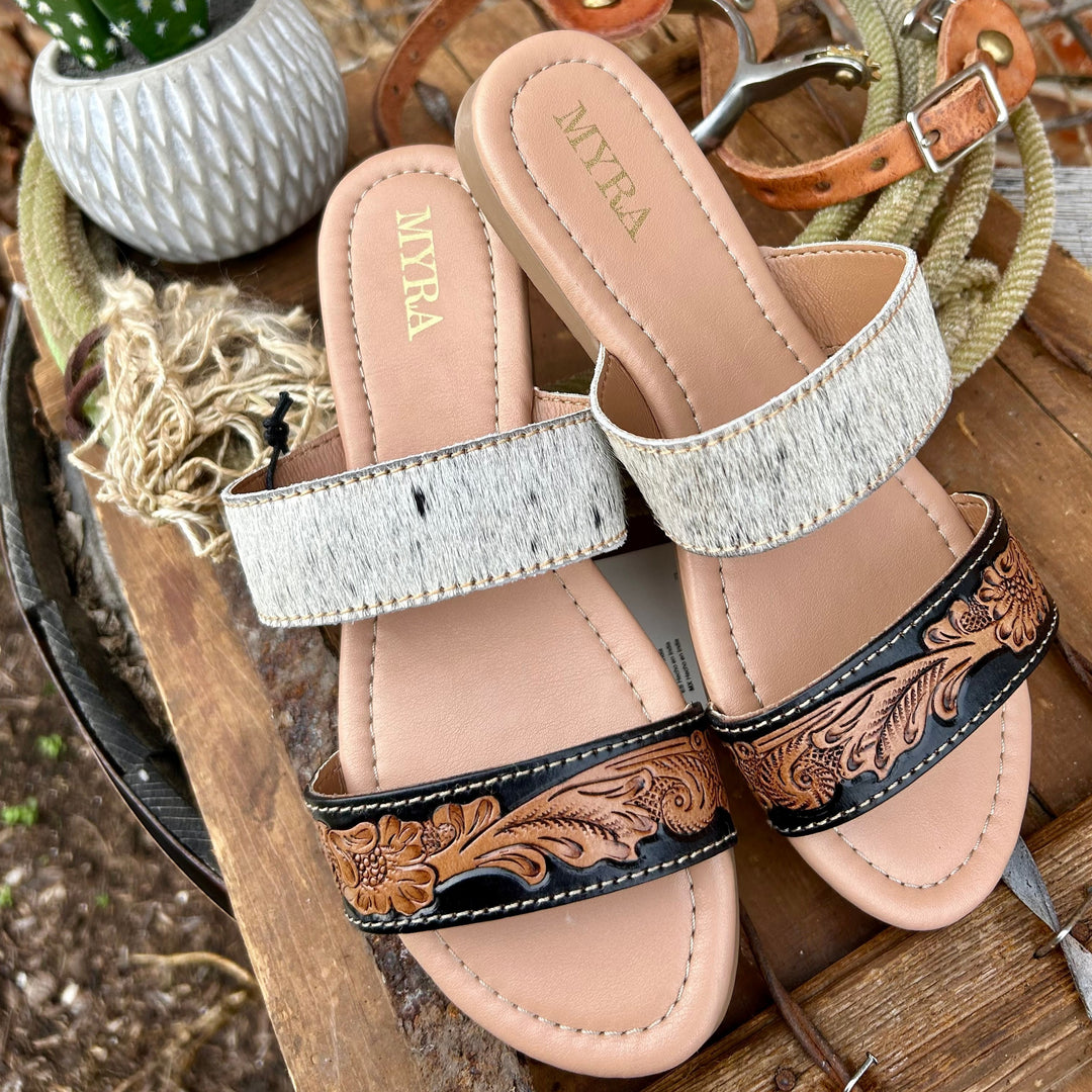 Tambra Mesa Cowhide Sandals